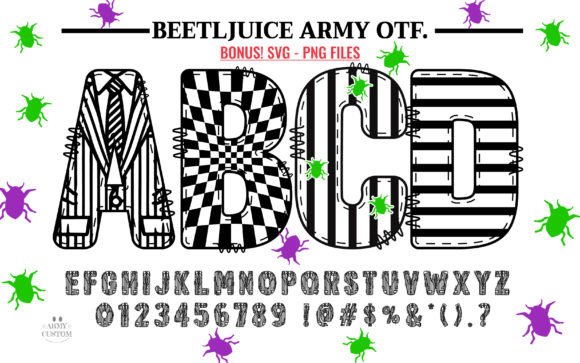 Beetljuice Army Bundle: Unleash Spooky Creativity