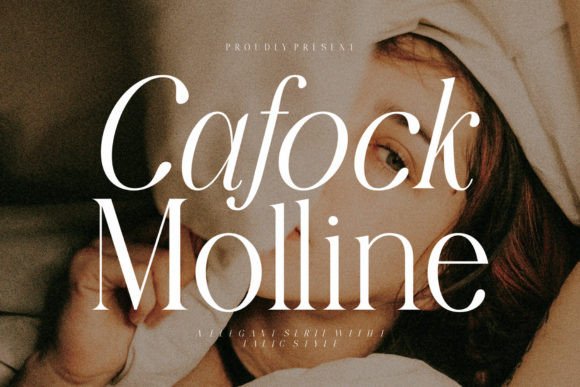 Cafock Molline: A Serif Font for Timeless Elegance