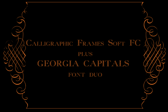 Calligraphic Frames Plus Cyra Duo: A Typography Solution for Timeless Design