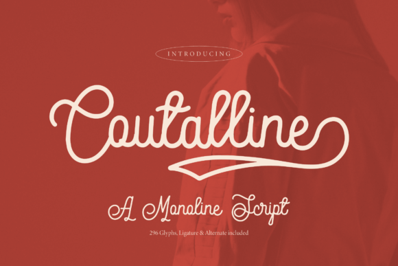 Coutalline: The Script Font for Modern Branding