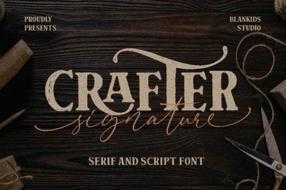 Crafter Signature: The Font for Authentic Design