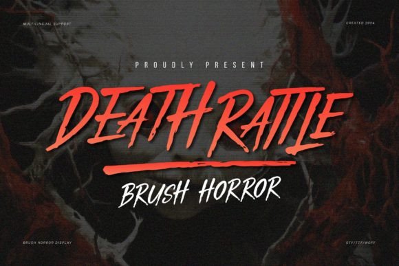 Death Rattle: A Font That Commands Attention