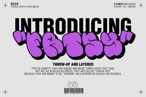 Fatsy: Unlocking Bold Street Art Style in Graphic Design
