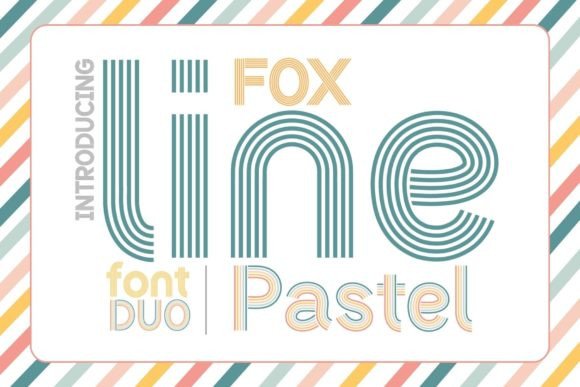 Fox Line: Vibrant Typography for Modern Design