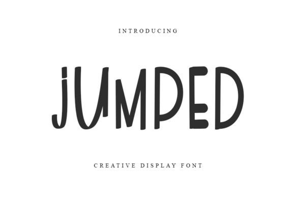 Jumped: The Playful Handwritten Font for Creative Projects
