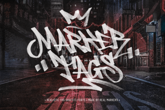 Marker Tags: Unlocking Authentic Graffiti Typography
