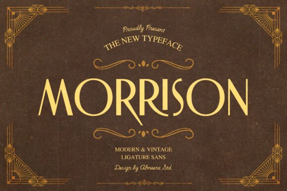Morrison: Art Deco Elegance for Modern Design