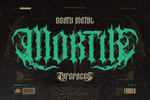 Mortir: A Bold Typeface for High-Impact Visual Design