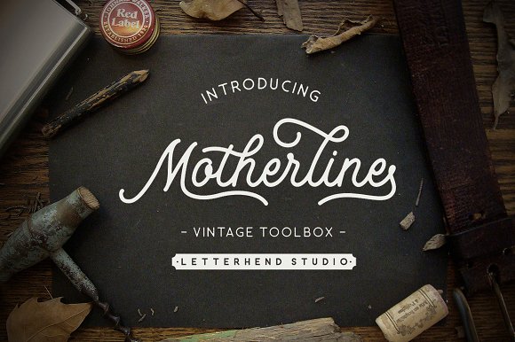 Motherline: Vintage Charm for Modern Design