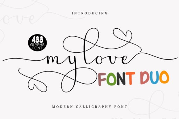 My Love Font Duo: Timeless Typography for Modern Design