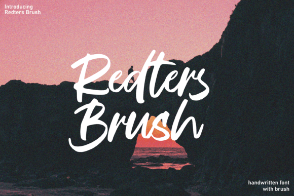 Redters Brush: The Handwritten Typeface with Personality