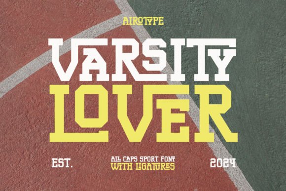 Varsity Lover: The Bold Slab Serif for Dynamic Branding